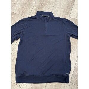 Travis Mathew Sweater Men XL Sweatshirt Quarter Zip Pull Over Golf Preppy